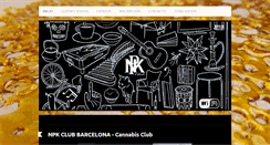 Desktop Screenshot of npkbarcelona.com